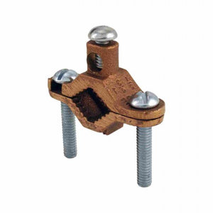 ORBIT BRONZE BARE GROUND CLAMPS - STEEL SCREW