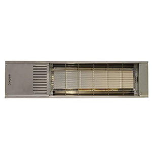 Bromic Heating Cobalt 37 Inch 28,000 BTU Natural Gas Patio Heater - Stainless Steel - BH0710001