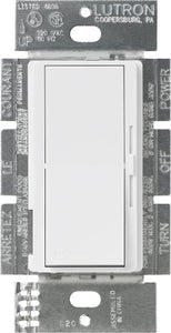 Lutron DVLV-10P-WH PRESET DIMMER, White