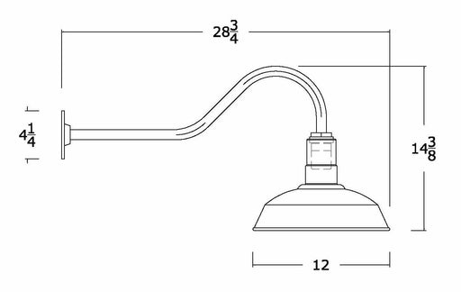 AS-12-PAINTED  CHROME-15W-LED