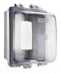 Cooper Wiring WIU-2 Weatherproof Electrical Box, Vertical, Polycarbonate, 6.5 Inch H x 5.75 Inch W