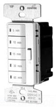Cooper Wiring PT18M-BK Programmable Timer, 15A 120V, at 60 Hz, Single Pole, 1/4 HP, 1800W (Incandescent/Halogen/CFL/Fluorescent/LED/MLV/ELV) - 60 Min - Gloss Black